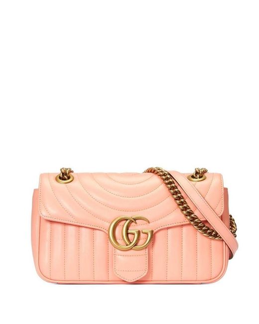 Gucci Pink Shopping Bags