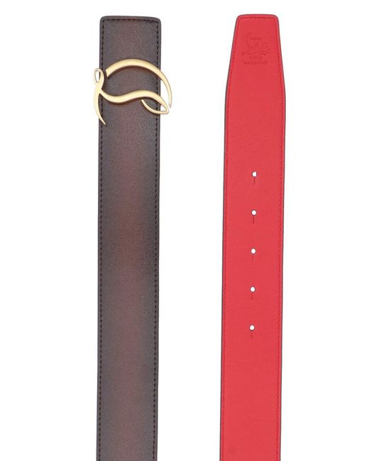 Christian Louboutin Red Belts for men