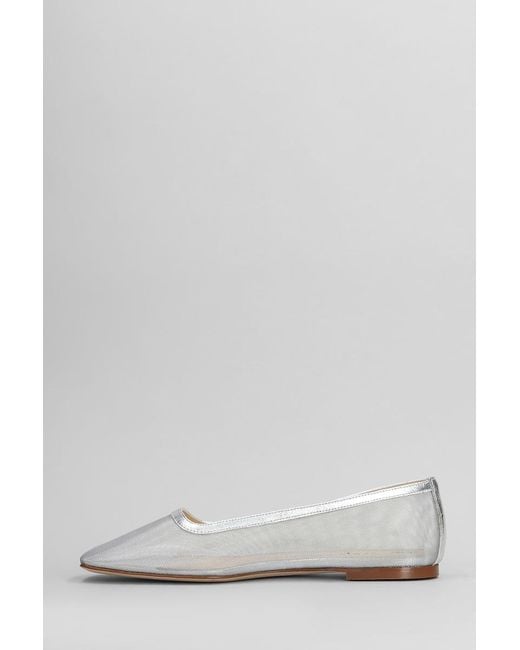 Fabio Rusconi Metallic Ballet Flats