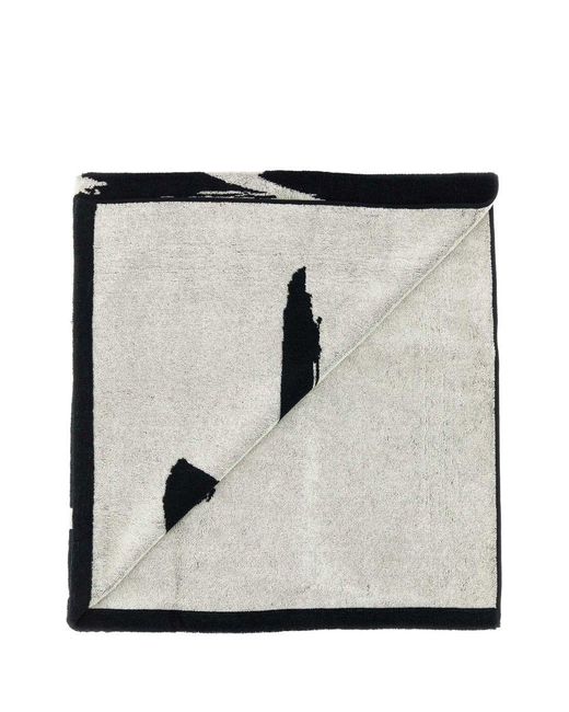 Yohji Yamamoto Black Scarves And Foulards for men