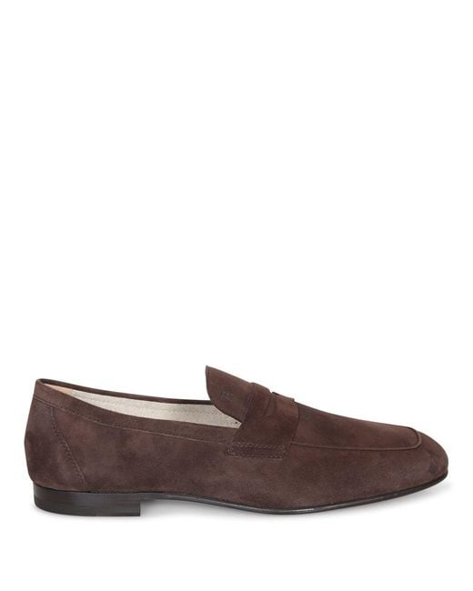 Tod's Brown Flat Shoes for men