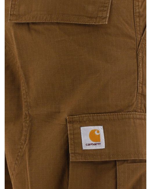 Carhartt Brown "Regular Cargo" Shorts for men