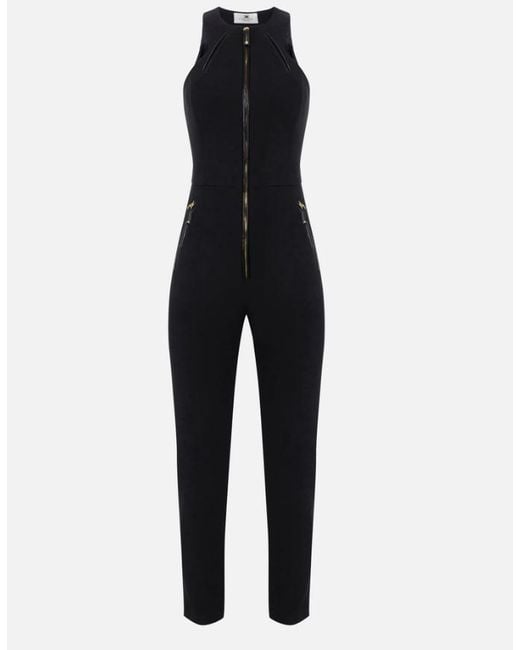 Elisabetta Franchi Blue Trousers