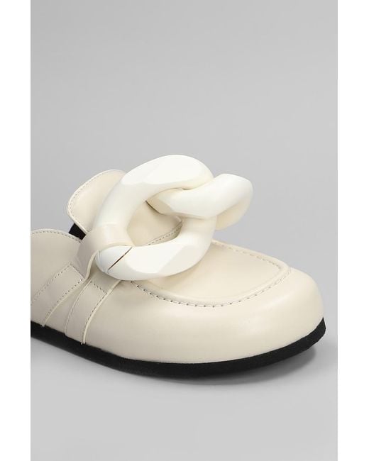 J.W. Anderson White Slipper-Mule