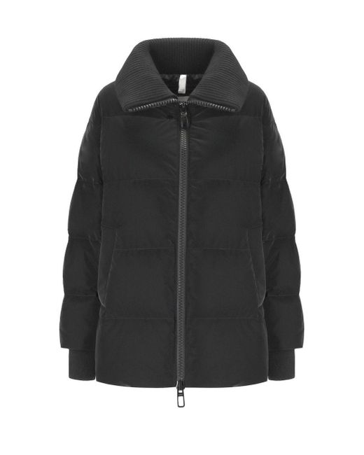 DUNO Glossy Black Down Jacket