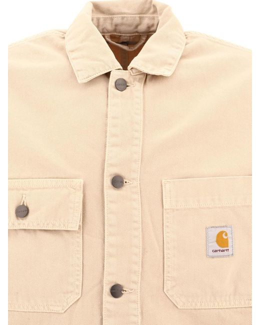 Carhartt Natural "Garrison" Denim Jacket for men