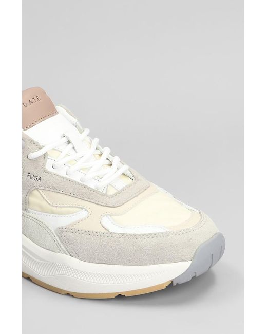 Date White Fuga Sneakers for men