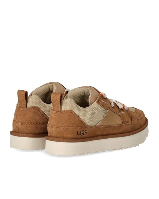 Ugg Brown Lo Lowmel Chestnut Bright Melon Sneaker
