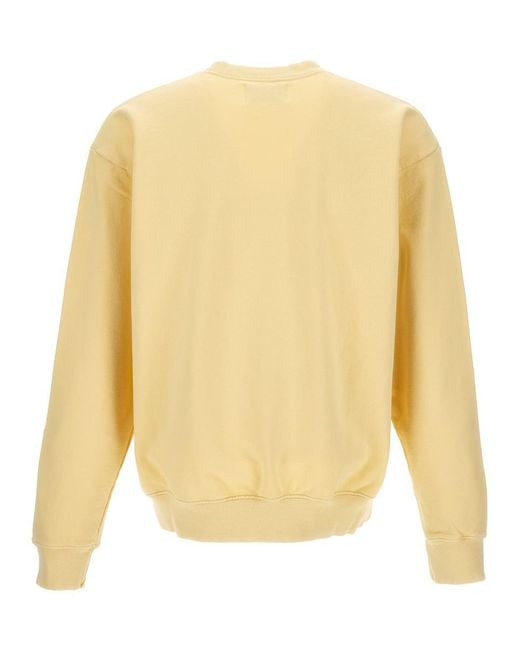 Harmony Yellow 'sael Varsity' Sweatshirt for men