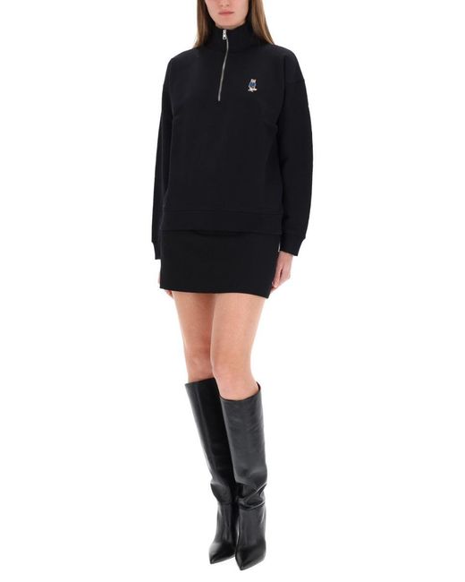 Maison Kitsuné Blue "Dressed Fox" Sweatshirt