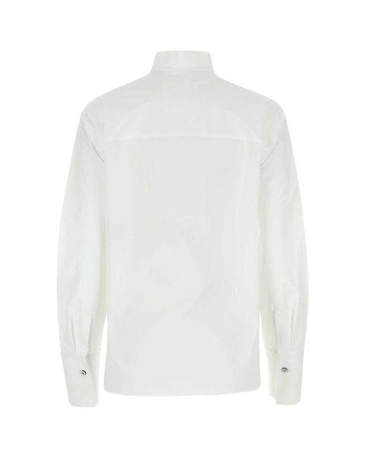 Jil Sander White Poplin Shirt