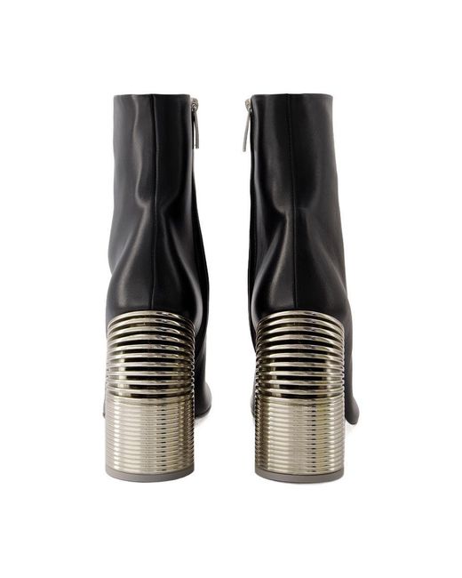 Off-White c/o Virgil Abloh Black 'Spring' Ankle Boots
