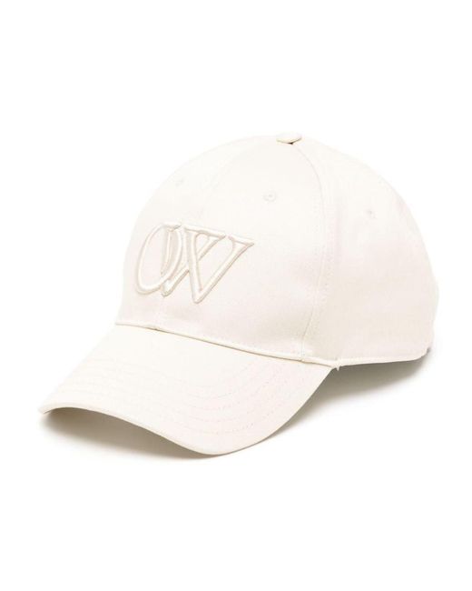 Off-White c/o Virgil Abloh Natural Off- Caps & Hats