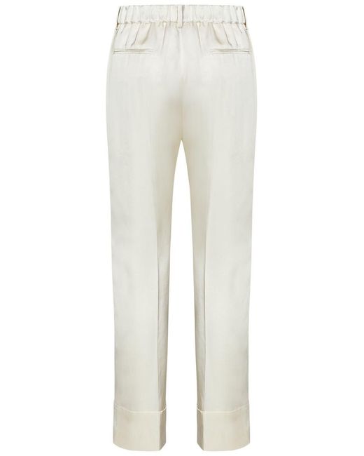 N°21 White Trousers