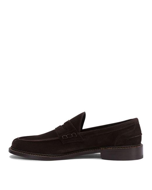 Tricker's Black Loafers & Slippers for men