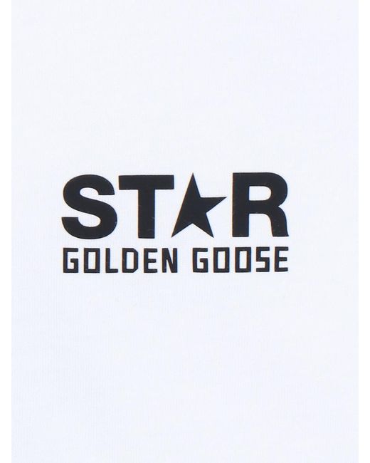Golden Goose Deluxe Brand White Cotton T-Shirt