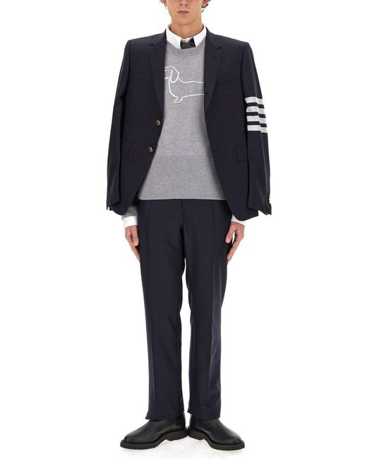Thom Browne Gray Jersey "hector" for men