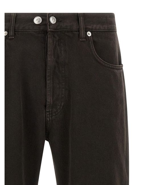 Department 5 Black 'musso' Jeans for men