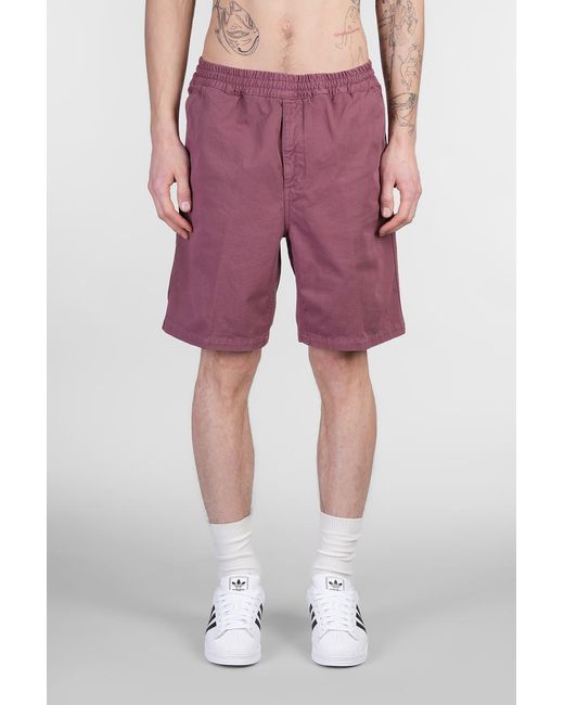 Carhartt Red Flint Short Shorts for men