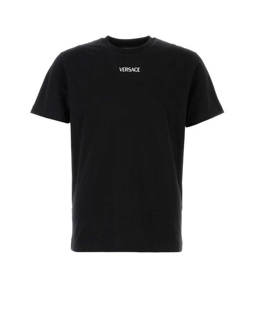 Versace Black Logo' T-Shirt for men