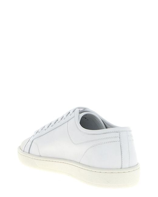 Saint Laurent White 'gym' Sneakers for men