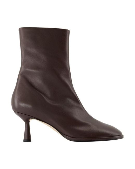 Aeyde Brown Dorothy Ankle Boots