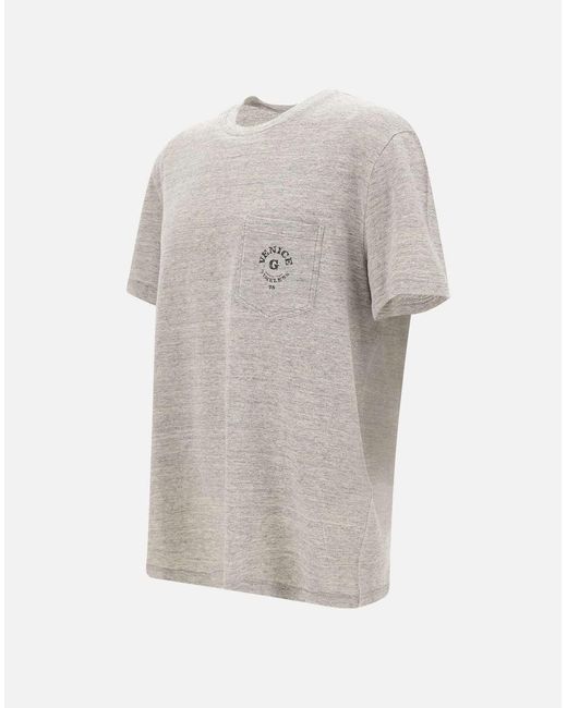 Golden Goose Deluxe Brand Gray T-Shirts And Polos for men