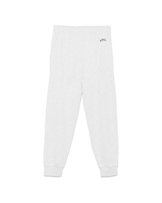 Asics x A.P.C. White Pants for men