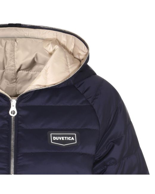 Duvetica Blue And Down Jacket