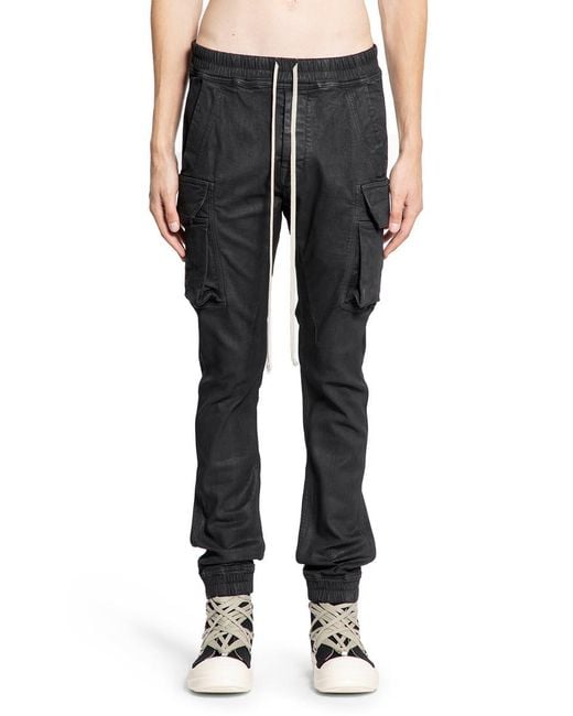 Rick Owens Black Trousers for men