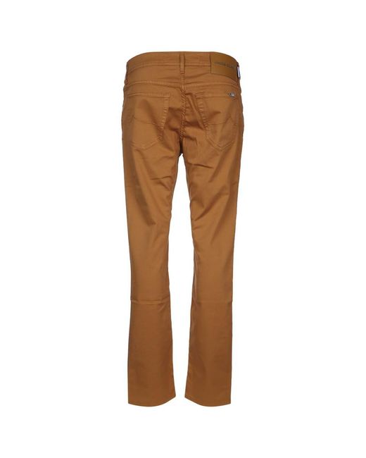 Jacob Cohen Brown Pantalone for men