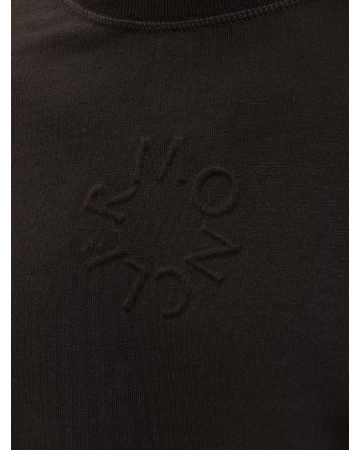 Moncler Black Sweatshirt With Logo