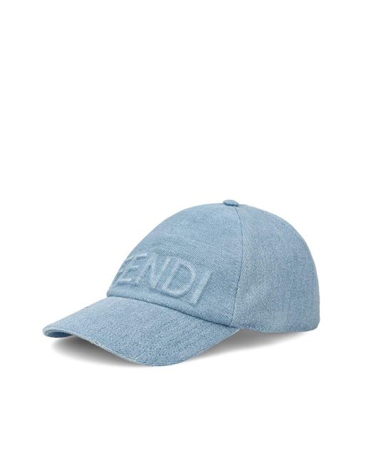 Fendi Blue Hats