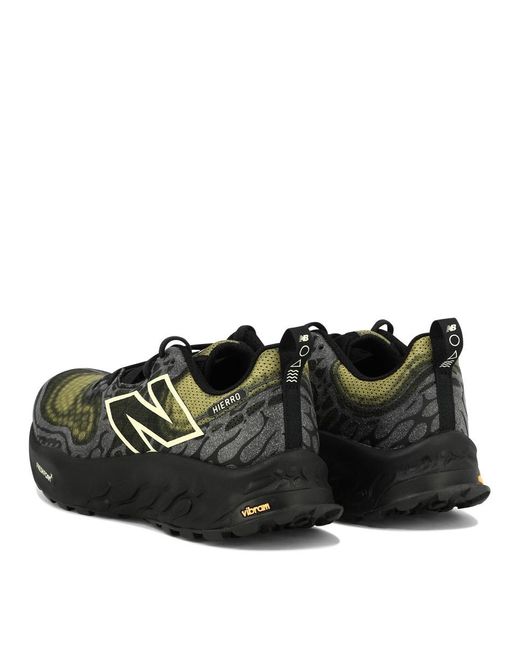 New Balance Black "Fresh Foam X Hierro V8" Sneakers for men