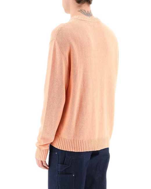 Sky High Farm Blue 'happy Tomatoes' Cotton Sweater for men