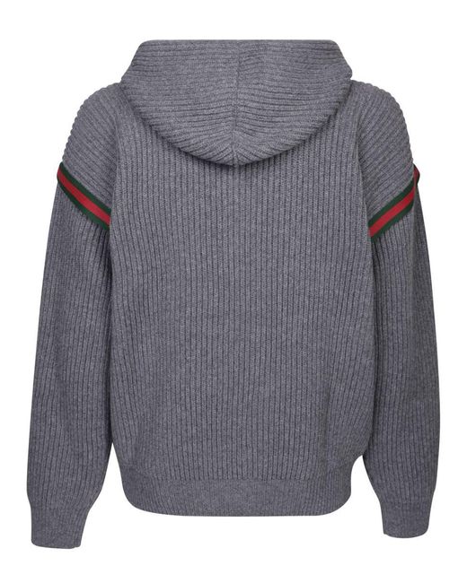 Gucci Gray Sweatshirt for men
