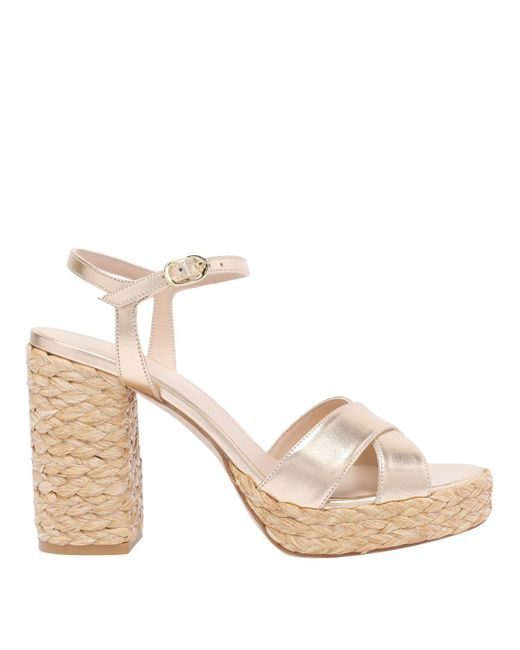Stuart Weitzman White Sandals