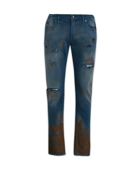 Dolce & Gabbana Blue Dolce&gabbana Jeans for men