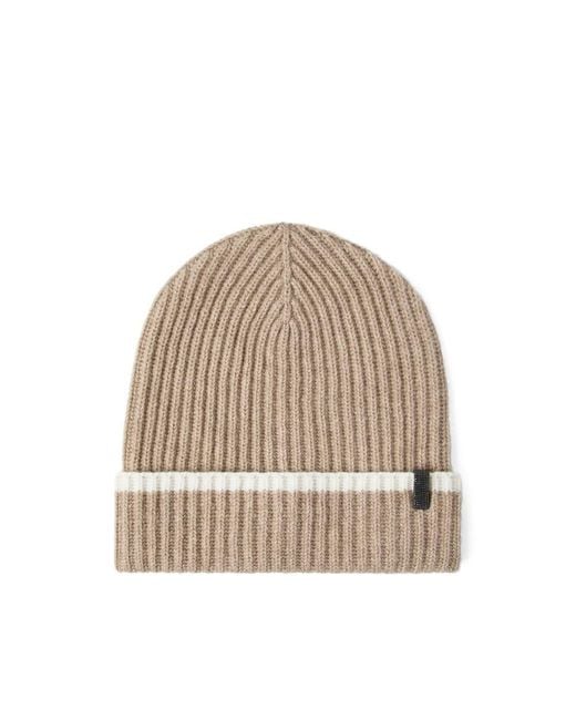 Brunello Cucinelli Natural Caps