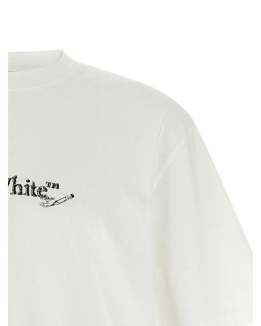 Off-White c/o Virgil Abloh White T-Shirts And Polos for men