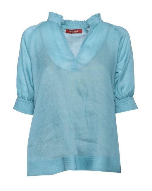 Max Mara Blue Shirt