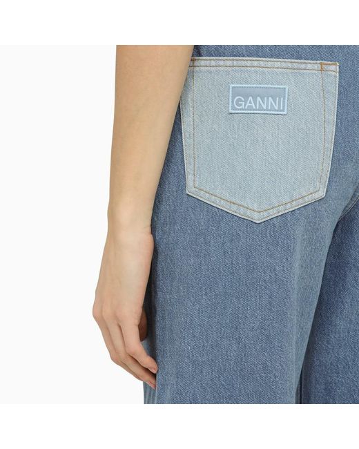 Ganni Angy Blue Vintage Denim Jeans