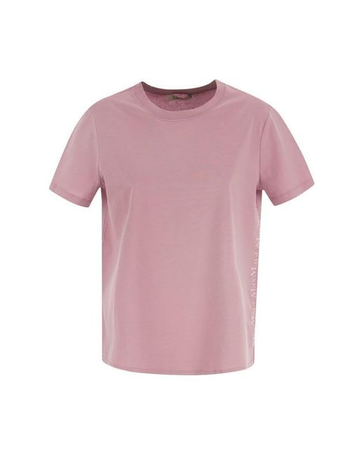 Max Mara Paride - Cotton Jersey T-shirt in Pink | Lyst