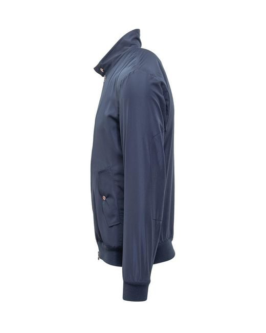 Kiton Blue Sea Jacket for men