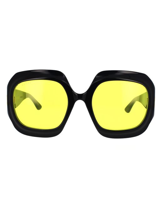 yellow lens gucci sunglasses
