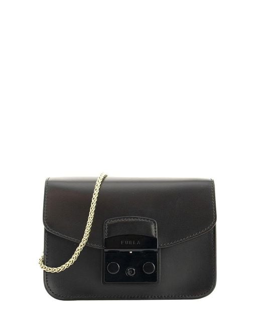 Furla Metropolis Mini Crossbody Nero in Black Lyst