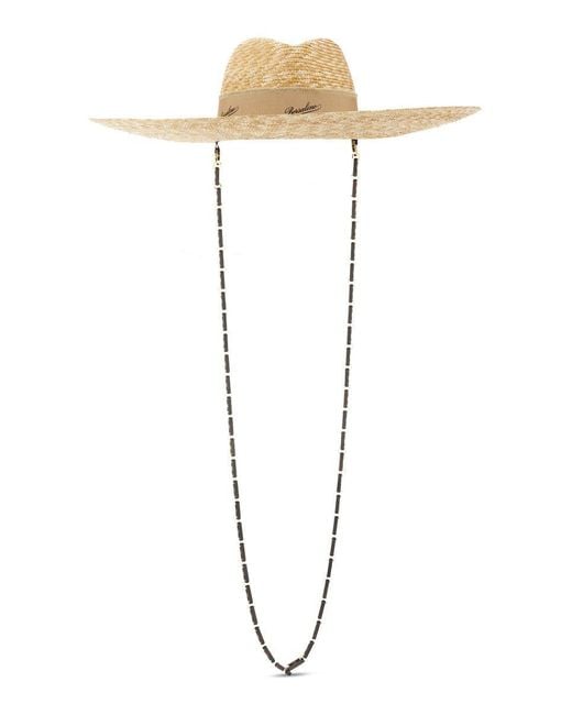 Borsalino Natural Straw Hat