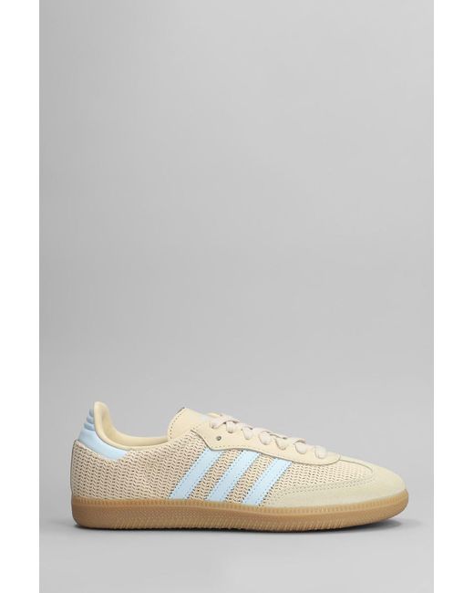 Adidas Gray Samba Og Sneakers
