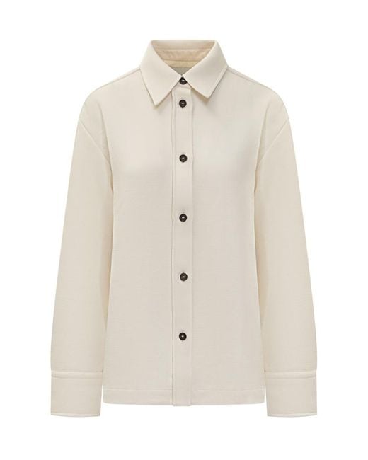 Studio Nicholson White Minimal Shirt