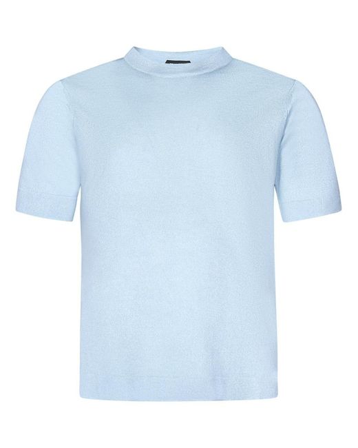 Franzese Collection Blue Franzese Napoli Stefano De Martino Nuvola Model T-Shirt for men